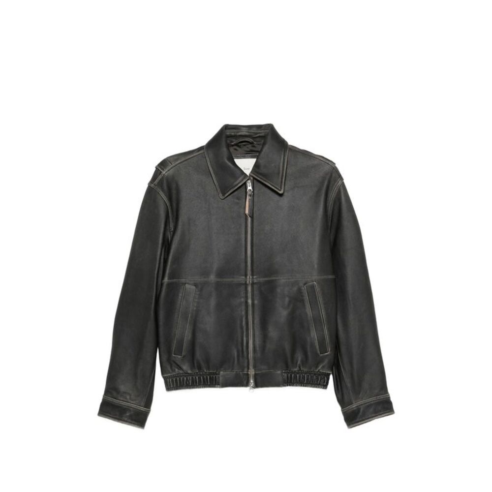 Dunst Black Jackets - Leather Jackets Men